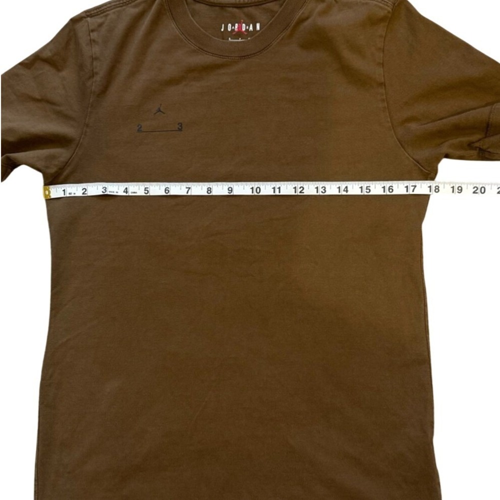 Jordan 23 Engineered T-Shirt Brown Short Sleeve Mens Small DV7683-259 - Picture 6 of 7